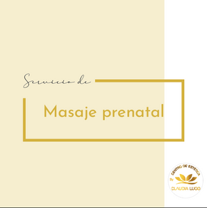 Masaje prenatal