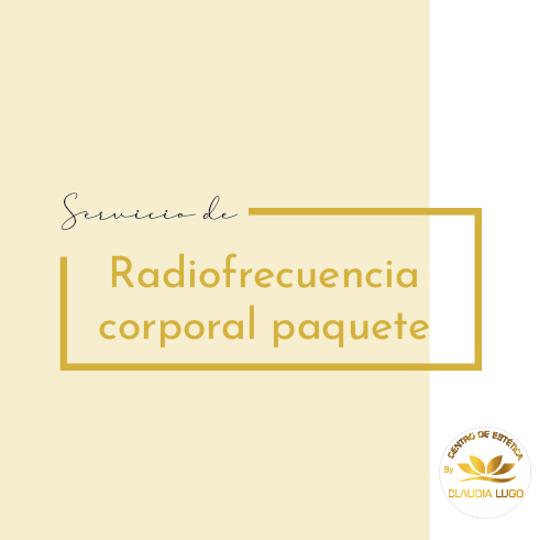 Radiofrecuencia corporal paquete